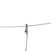 61.3inch Steel Wall Hanging Photo Display Cable Wire Rod String