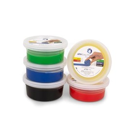 AFH Easy Power Putty® | Set of 5 | Approx. 85g | Hantrainer | Clay
