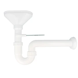 tecuro Funnel Siphon Odour Trap with Wall Connection Diameter 40 mm