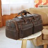 Polare 23" Duffel Thick Full Grain Cowhide Leather Gym Weekender