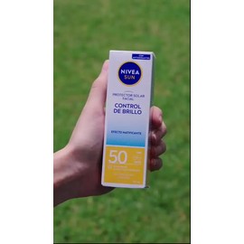 Protector Solar Facial Nivea Sun Control Brillo Fps50 50ml  Nivea Sun UV Face Shine Control Sunscreen SPF 50                                          
