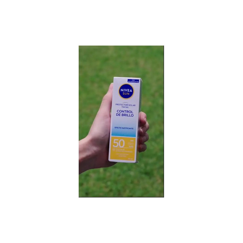 Protector Solar Facial Nivea Sun Control Brillo Fps50 50ml Nivea