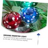 OSALADI Mushroom Lamp Mushroom Pathway Light Outside Solar Lights Pathway