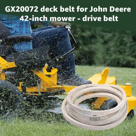 Sousery GX20072 42" Lawn Mower Deck Belt Compatible with John Deere GY20570 D110 D130 D105 D120 D125 D130 L110 L111 L115 L118 L120 L100 L102 L105 LA100 LA105 X110 X120 X145 E100 E110 E120