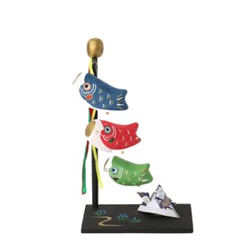 Aerial Walking Koinobori May Doll May Decoration Festival Carp Stroll Figurine Compact