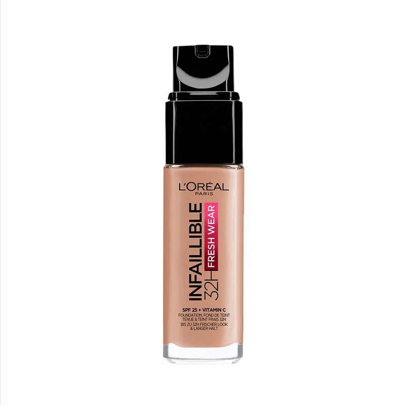 L'Oréal Paris Liquid Foundation, Full Coverage, Lasting Wear, With Vitamin