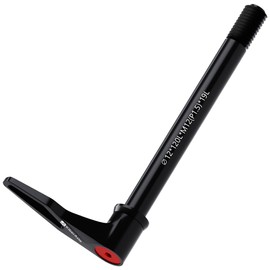 12mm Quick Release Thru Axles for Bike Forks and Rear Shock, Mountain and Road Bike Aluminum Alloy Hubs Adapter Axle with Adjustable Revolve Handle, Thread Pitch: 1.5 mm/Length: 120mm