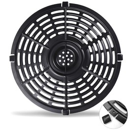 Air Fryer Grill Pan, 7.87'' Round Accessories Rack Replacement Parts Grill Crisper Plate Tray for Chefman 3.6QT Ultrean 4.2QT Power XL 4QT Emeril Lagasse 4QT Instant Pot Duo Crisp Air Fryer