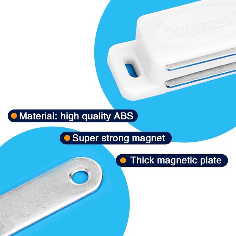 Coardor Cupboard Magnetic Door Catch for Cabinet 12 in 1