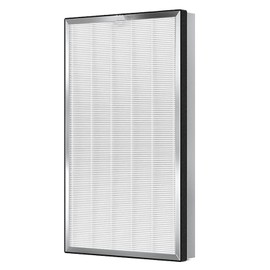 HE6FKPET True HEPA Replacement Filter Fit for Shark HE600 HE601 HE602 6 Fan Air Purifier Compare Part HE6FKPET HE6FKBAS HE6FKPRO