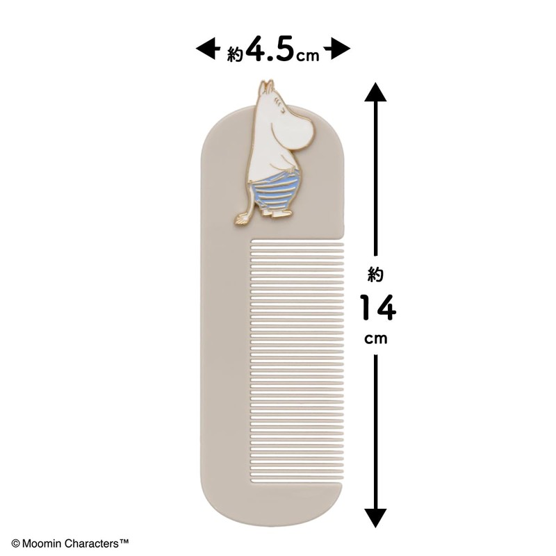 Shobido MN24485 Moomin Dusty Flower Series Comb
