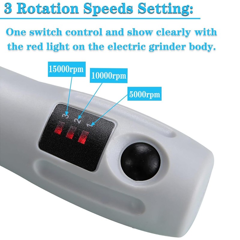 YUENTOEN 4.2V Mini Cordless Rotary Tool, USB Charging Power Rotary