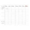 MARK'S 2024/2025 Pocket Diary A6 Vertical, Mountain, Pink: From September