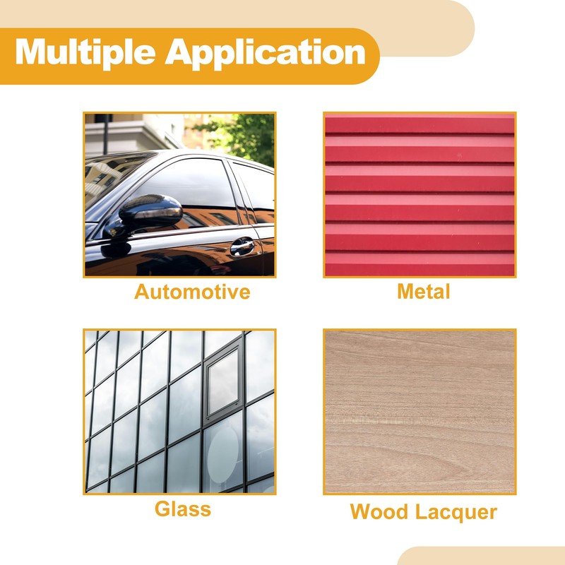 Partuto 3pc 6" 150mm Universal Wool Polishing Buffing Pad -