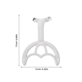 Veemoon Fan Accessories Fan Blade Holder Ceiling Fan Blade Brackets Arm for Fan Ceiling Fan Bracket Mount Ceiling Fan Parts Ceiling Fan Blades Fan Supplies Ceiling Fan Hardware Iron White