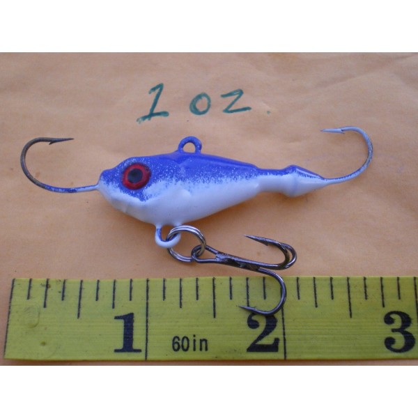 HOME MADE 20 PCS. REAPER JIGGING/ICE FISHING/VERTIC