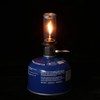 Walmeck Lamp Light Butane Gas Light Lantern with Gas Adapter