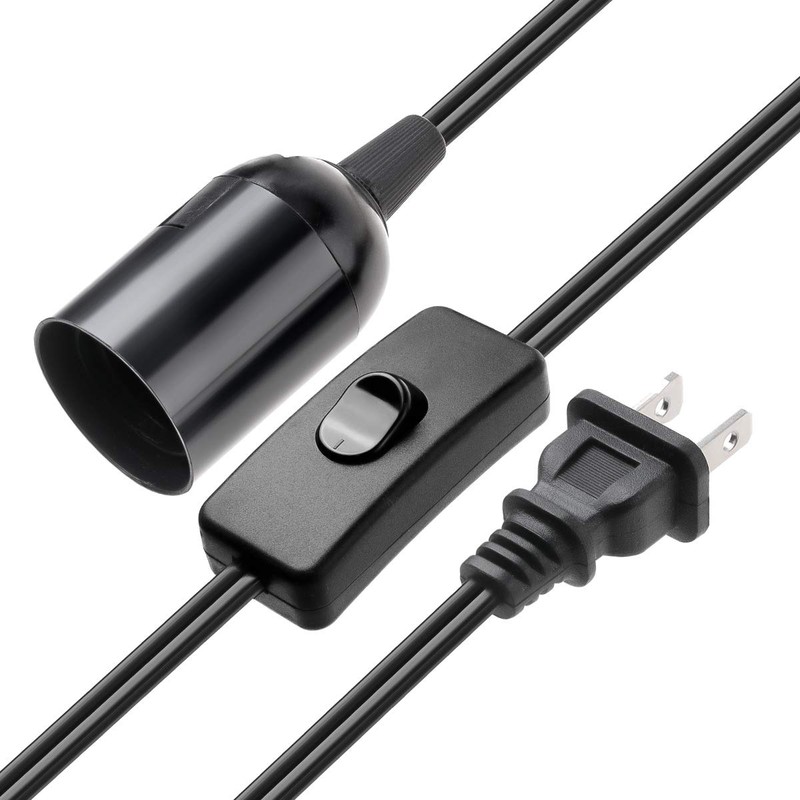 2-Pack Extension Hanging Lantern Cord Cable UL 375W with E26