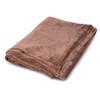 Ultra Soft Plush Throw Blanket (Cafe)