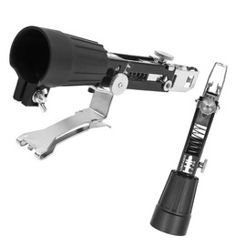 POFET Chain Nail Gun Adapter Woodwork Automatic Nail Gun Adapter Electric Drill Chain Set with Chain Nail and Screwdriver Bit