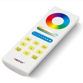 Miboxer FUT088 RGB+CCT Full Touch Remote, 2.4G Remote RGB+CCT Battery Not Included