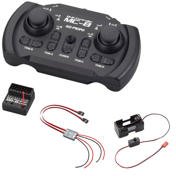 Kondo Kagaku MC-8 2.4GHz MX-F MAKE-B (MD-2 Twin Motor Mixing