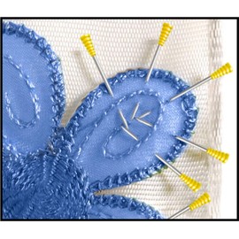 Taylor Seville Originals - Taylor Seville Originals Comfort Grip Heat Resistant Regular (0.6 x 26mm) Applique Magic Pins - 50 Pieces