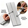 Diamond Pocket Knife Sharpener Dual-Sided Sharpening Stone for Fish Hook