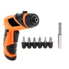 Electric Drill Screwdriver, 6V Portable Cordless Drill Set 8 in