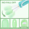 Lapfoon - Juego de 6 fundas para cepillo de dientes,