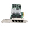 Gigabit Network Card 4 RJ45 Port PCIE X4 10Mbps 100Mbps