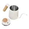 Stainless Steel Handle Drip Coffee Pot Long Gooseneck Spout Drip