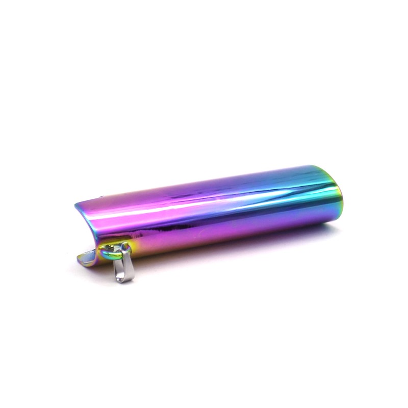 HUMWE Metal Lighter Case Cover Reusable for Bic Regular lighters
