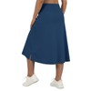 beroy Women 28" Long Skorts for Woman with 2 Pockets