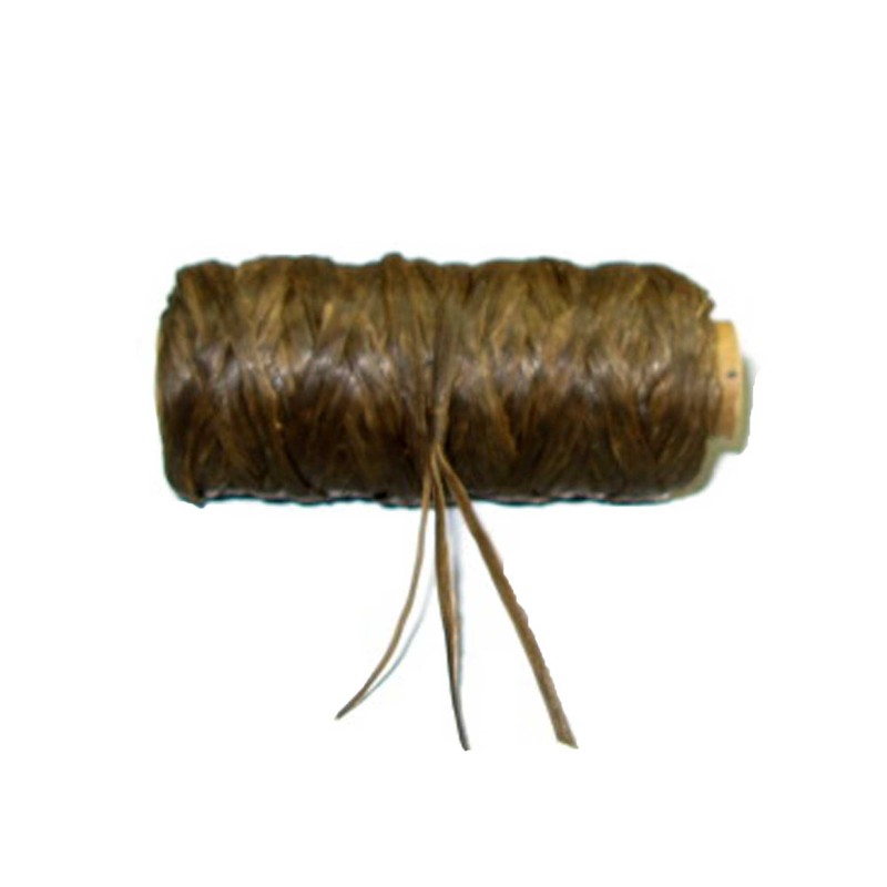 Artificial Sinew Bobbin 20 Yard 50 lb Test Waxed Beading