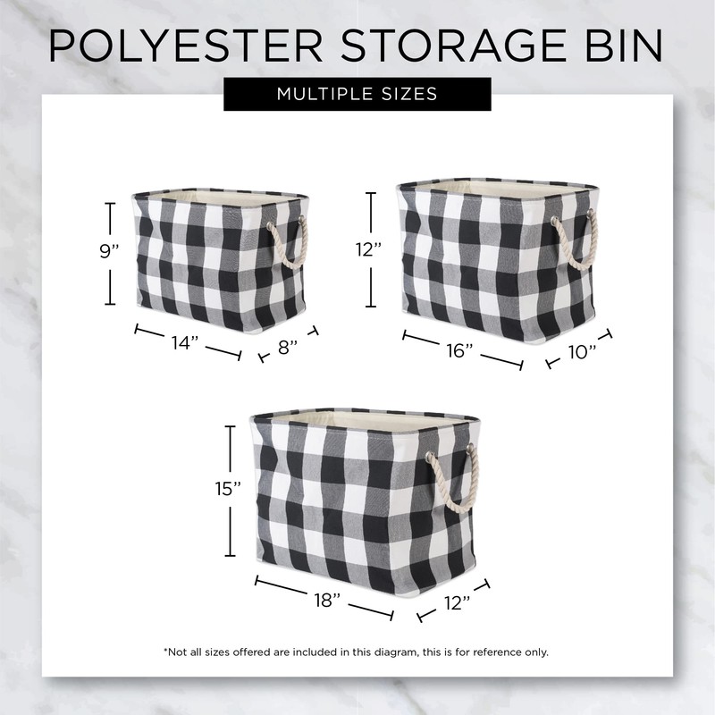 Bone Dry Paw Print Collapsible Polyester Pet Storage Bin, Rectangle