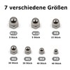 165-Piece Set of Cap Nuts High Shape According to DIN