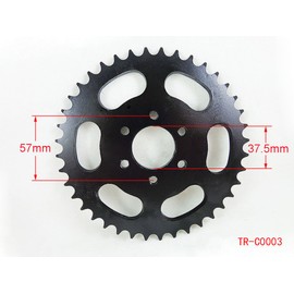 Rear Engine Chain Sprocket 428 40 Teeth for 50cc 90cc 110cc 125cc 150cc 200cc 250cc 300cc Chinese ATV Dirt Bike Quad TaoTao Roketa Sunl