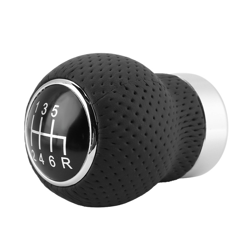 6 Speed Universal Car Gear Shift Knob Stick Head Shifter