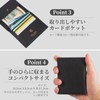 Lautem Pueblo Bifold Wallet, Men's, Mini Wallet, Small, Thin, Compact,