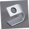jojofuny U-Shaped Silver Watch Cradle Stand Dock Station Sturdy Holder