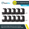 SharkBite 1/2 Inch Single Nail Half Clamp, J Hooks, Pack