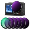 K&F Concept 6-pack Snap-on Filters for DJI OSMO Action 3/4/5