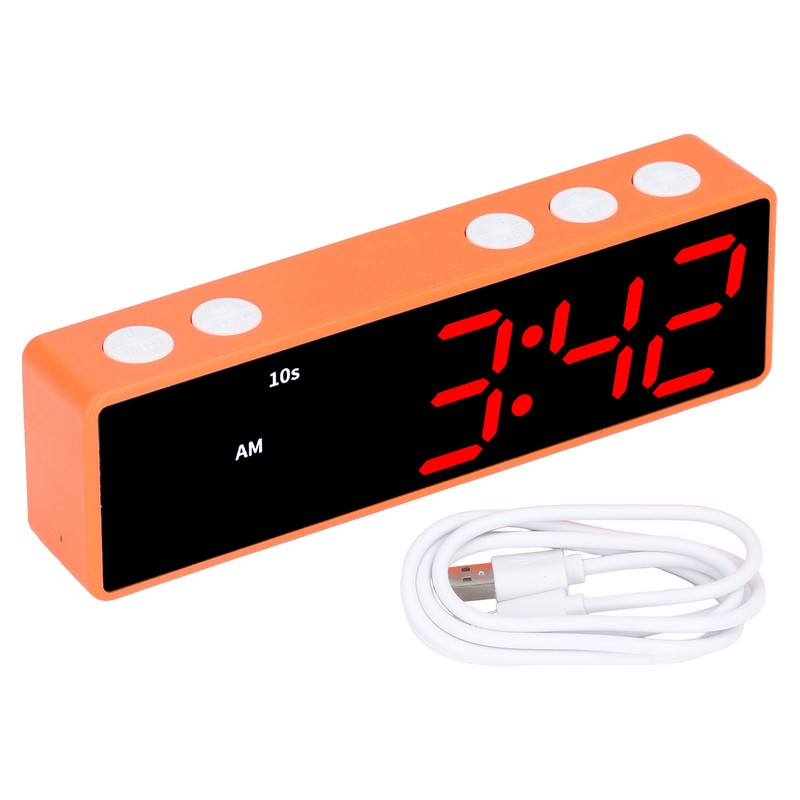 Training Timer LED Digital Timer Multifunctional Electronic Desktop Clock for