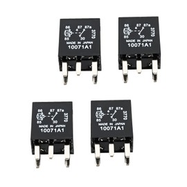 Mtsooning G8V-RH-1C7T-R-DC12 12VDC 20A 5 Pins Automotive Relay, 4PCS Electrical System Relays Replacement for GM Vehicles Fuel Pump Relay