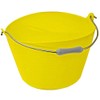 Gorilla Bucket Tuff Bucket, 22L Yellow, Container Material Plastic, Storage