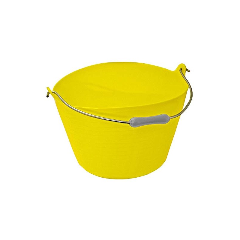 Gorilla Bucket Tuff Bucket, 22L Yellow, Container Material Plastic, Storage