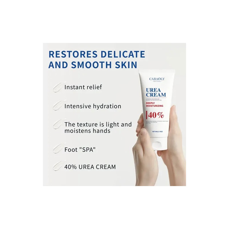 50ml Crema Urea 40% Hidratante Profunda,textura Ligera