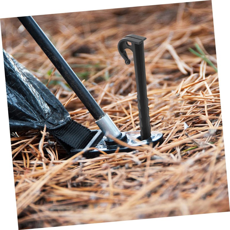 KOMBIUDA 50pcs Heavy Duty Camping Stakes Outdoor Tent Pegs Ends