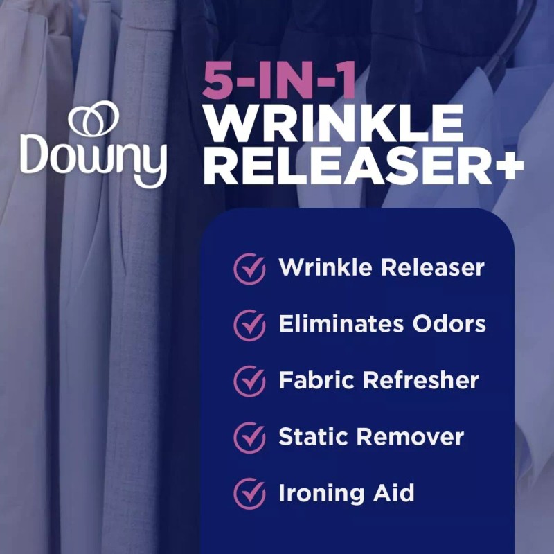 Downy Wrinkle Releaser Spray 33.8 Fl Oz Pack Of 2